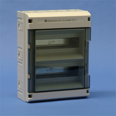 VYNCKIER - Fix-o-Rail IP55 2 rijen 24 mod. doorzichtige deur