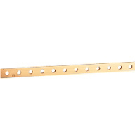 LEGRAND - Koperen staaf 32x5mm - lengte 1750mm - met getapte gaten M6 - 450/400A