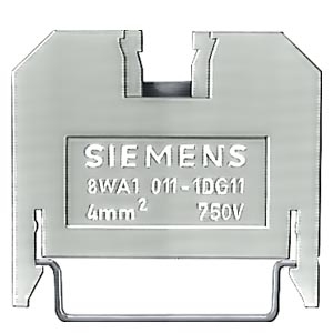SIEMENS - NORMALE KLEMMEN BEIGE 4 MM 2