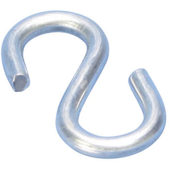ERICO - S Haak, Staal, El.Verz., 4 mm (0,16'') Diameter