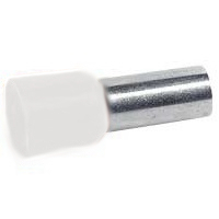 LEGRAND - Embout Starfix section 16 mm² unitaire-blanc-collerette isol