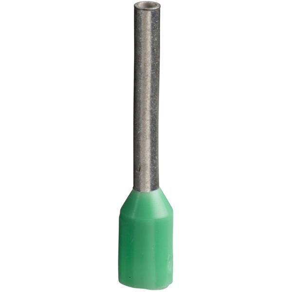 TELEMECANIQUE - Embout de câblage - format moyen - 6 mm² - vert